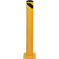 Butoir, Acier, 36" h x 4-1/2" la, Jaune Cintas
