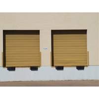 Butoirs de quai lamell&eacute;s, Horizontal, Caoutchouc, 36" la x 4" p x 12" h Cintas
