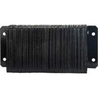 Butoirs de quai lamell&eacute;s, Horizontal, Caoutchouc, 24" la x 4" p x 12" h Cintas