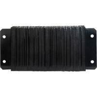 Butoirs de quai lamell&eacute;s, Horizontal, Caoutchouc, 24" la x 4" p x 12" h Cintas