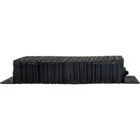 Butoirs de quai lamell&eacute;s, Horizontal, Caoutchouc, 24" la x 4" p x 12" h Cintas