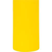 Polyethylene Bollard Cover, 4-1/2" Dia. x 64" L, Red/Yellow Cintas