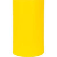 Capuchon en poly&eacute;thyl&egrave;ne pour borne de protection, 6-5/8" dia. x 52" l, Rouge/Jaune Cintas