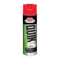 Peinture de marquage industrielle &agrave; base d'eau pour le travail en hauteur Quik-Mark, 17 oz, Canette a&eacute;rosol Cintas