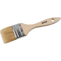 Pinceaux s&eacute;rie AP200, Soie blanche, Manche Bois, Largeur de 2" Cintas