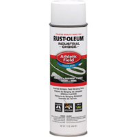 Peinture pour traçage de ligne pour terrain de gymnastique Industrial Choice AF1600, Blanc, 17 oz, Canette a&eacute;rosol Cintas
