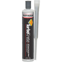 Produit de r&eacute;paration tout usage &agrave; l'&eacute;poxy TurboKrete, Cartouche/Tube, Gris Cintas