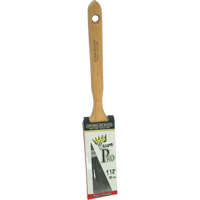 Pinceau angulaire Pro, Poly/nylon, Manche Bois, Largeur de 1-1/2" Cintas
