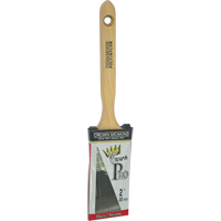 Pinceau angulaire Pro, Poly/nylon, Manche Bois, Largeur de 2" Cintas