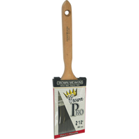 Pinceau angulaire Pro, Poly/nylon, Manche Bois, Largeur de 2-1/2" Cintas