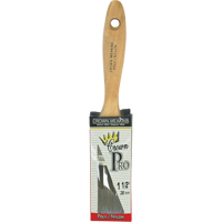 Pinceau droit Pro, Poly/nylon, Manche Bois, Largeur de 1-1/2" Cintas