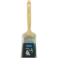 Pinceau &agrave; soies droites, Soies, Manche Bois, Largeur de 2-1/2" Cintas
