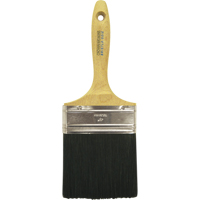 Pinceau &agrave; soies droites, Soies, Manche Bois, Largeur de 4" Cintas