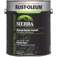 Sierra Performance Beyond Acrylic Enamel, Gallon, Red Cintas