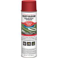 Peinture de lignage pour terrains de sport AF1600, Rouge, Canette a&eacute;rosol Cintas