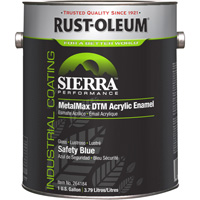 Sierra Performance MetalMax&reg; Plus DTM Acrylic Enamel, Gallon, Blue Cintas