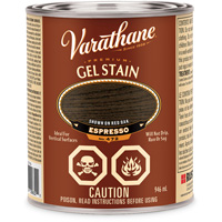 Teinture en gel de qualit&eacute; sup&eacute;rieure Varathane, 946 ml, Espresso Cintas
