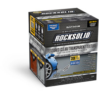 RockSolid&reg; Top Coat, Satin/Textured, Clear Cintas