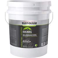 Sierra Performance S40 Floor Coating Base Component, 5 gal., Water-Based, High-Gloss, Grey Cintas