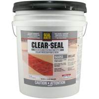 Seal-Krete&reg; Protective Sealer, 18.93 L, Water-Based, Gloss, Clear Cintas