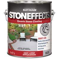 Stoneffects Quartz Stone Coating, 3.78 L, Water-Based, Textured, Grey Cintas
