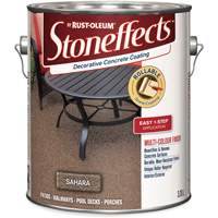 Stoneffects Decorative Concrete Coating, 3.78 L, Textured, Beige Cintas