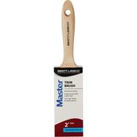 Pinceau pour garnitures Master, Poly/nylon, Manche Bois, Largeur de 2" Cintas