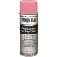 Industrial Work Day Paint, Pink, Gloss, 10 oz., Aerosol Can Cintas