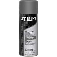 Peinture-&eacute;mail en a&eacute;rosol polyvalent UTILI-T, Appr&ecirc;t gris, 10 oz/283 g, Canette a&eacute;rosol Cintas