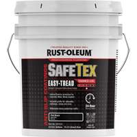 SafeTex&reg; Easy-Tread Acrylic Coating, 4 gal., Water-Based, Flat/Textured, Black Cintas