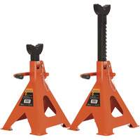 856A Jack Stands, Locking Handle/Ratchet, 6 Ton(s) Capacity, 15-1/2" - 24" H Cintas