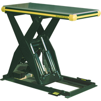 Hydraulic Backsaver Scissor Lift Table, Steel, 24" W x 48" L, 4000 lbs. Capacity Cintas