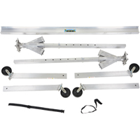 Grue mobile ajustable en aluminium, 8' lo, Capacit&eacute; 2000 lb (1 tonne) Cintas