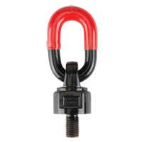 Anneaux de treuil de levage pivotant, 1/4", Longueur du filetage 13 mm, Acier alli&eacute; Cintas