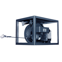 Palan &eacute;lectrique &agrave; c&acirc;ble d'acier avec enrouleur Gripwinch Cintas