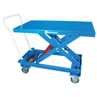 MobiLeveler&reg; Mobile Self-Levelling Scissor Lift Work Table, 27-3/5" L x 17-4/5" W, Steel, 220 lbs. Capacity Cintas
