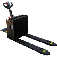 Transpalette &eacute;lectrique motoris&eacute; a/plateforme &agrave; conducteur debout, Capacit&eacute; 4500 lb, 48" lo x 30,25" la Cintas