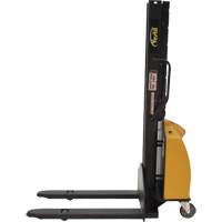 Gerbeur motoris&eacute; avec m&acirc;t &eacute;troit, Fonctionnement &eacute;lectrique, Capacit&eacute; 1000 lb, Lev&eacute;e max 63" Cintas