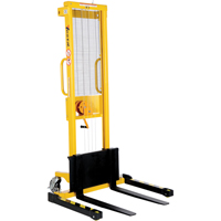 Gerbeur manuel, Fonctionnement Treuil manuel, Capacit&eacute; 770 lb, Lev&eacute;e max 60" Cintas