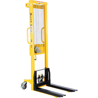 Gerbeur manuel, Fonctionnement Treuil manuel, Capacit&eacute; 770 lb, Lev&eacute;e max 60" Cintas