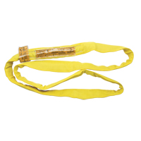 Polyester Round Sling, Yellow, 2-1/2" W x 14' L, 9000 lbs. Vertical Load Cintas