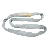 Polyester Round Sling, Grey, 4" W x 6' L, 32000 lbs. Vertical Load Cintas