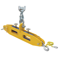 Poutre de levage pour chariot &eacute;l&eacute;vateur, Ouverture des fourches 7" x 2-1/2" Cintas