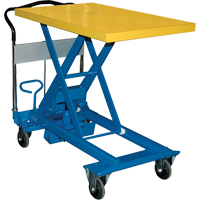 Dandy Lift Scissor Lift Table, 35-5/8" L x 23-3/5" W, Steel, 1100 lbs. Capacity Cintas
