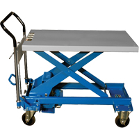 Dandy Lift Scissor Lift Table, 39-2/5" L x 23-3/5" W, Steel, 1760 lbs. Capacity Cintas