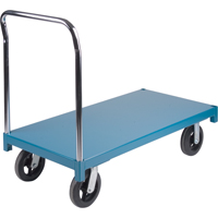 Heavy-Duty Platform Truck, 48" L x 24" W, 2000 lbs. Capacity, Rubber Casters Cintas