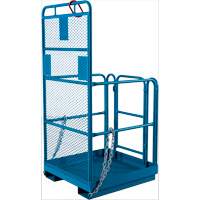 Nacelle &eacute;l&eacute;vatrice pour travail en hauteur, 36" x 36" x 72" h, Capacit&eacute; de 1000 lb, Acier Cintas