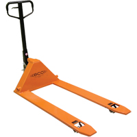 Transpalette "MO" tr&egrave;s surbaiss&eacute; ECO, 44,1" lo x 20,5" la, Capacit&eacute; de 2200 lb Cintas