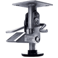 Floor Lock Brakes - Heavy-Duty, 4-3/4" Extended Height, 3-11/16" Retracted Height Cintas