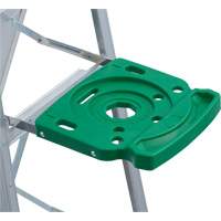 Commercial Duty Stepladders (2400 Series), 4', Aluminum, 225 lbs. Capacity, Type 2 Cintas